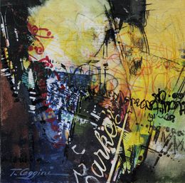 Gemälde, New York Streets N°31 - Art urbain coloré, Tania Caggini