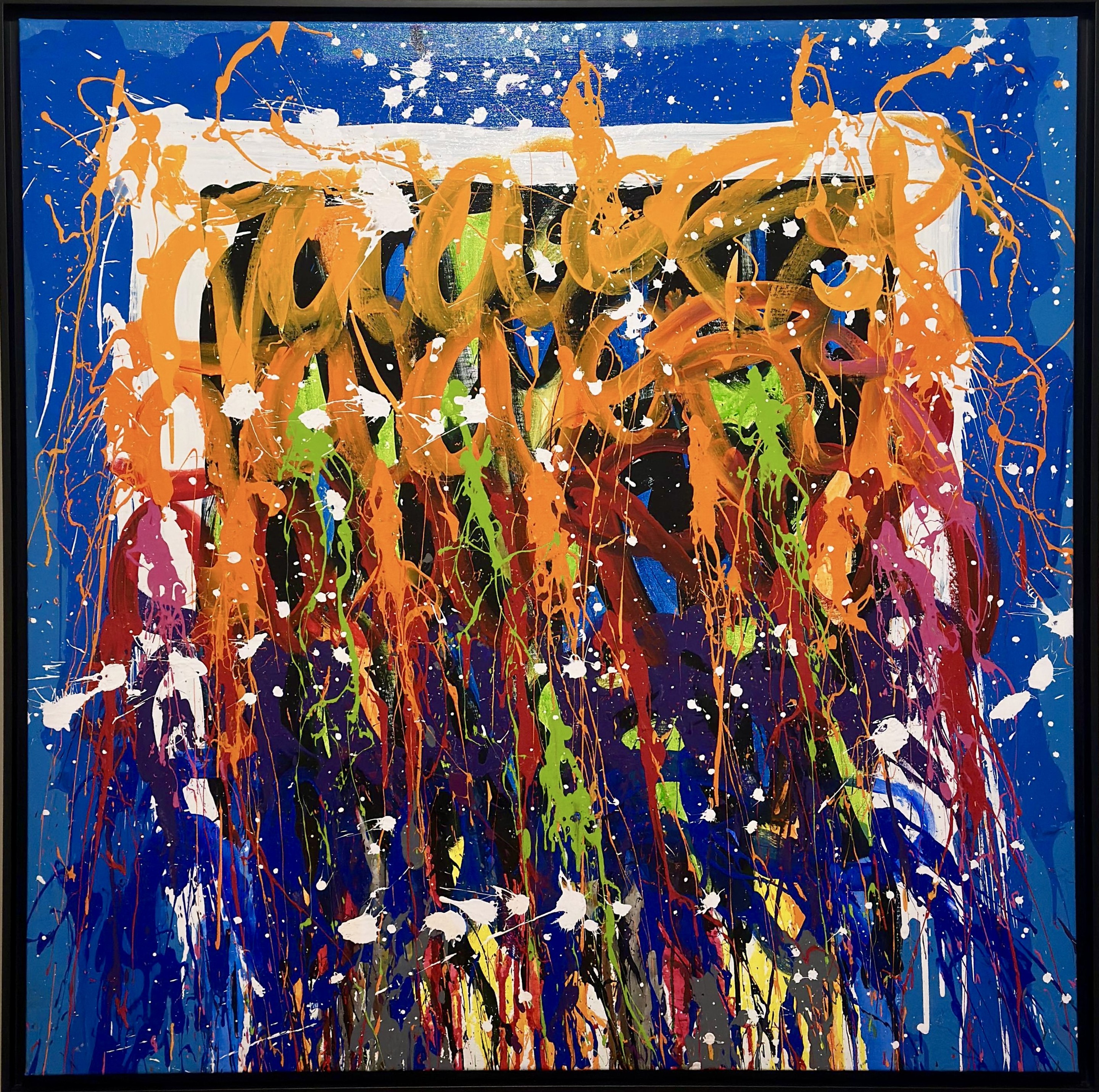 JonOne, The fire JonOne, The fire