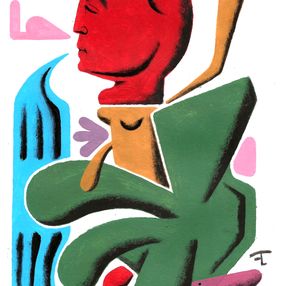 Gemälde, L'autre rivage, Flavien Couche