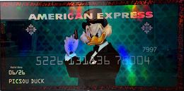 Peinture, Donald Duck Express, Stéphan Ouzilou (Fano)