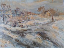 Peinture, Winter, Oleksandr Khrapachov