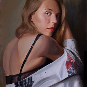 Gemälde, La fille de Kazan - Portrait de femme, Anthony Shagan