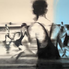 Gemälde, Jeux de plage, Valérie Betoulaud