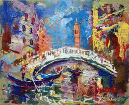 Gemälde, Bridge in Venice, Rakhmet Redzhepov (Ramzi)