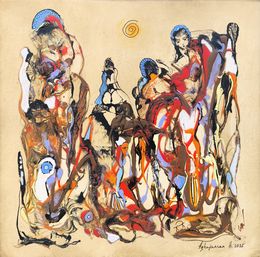 Peinture, Whispers of the Ancients, Harutyun Aghajanyan
