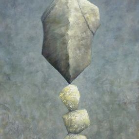 Gemälde, Sur le fil 03, Françoise Utrel