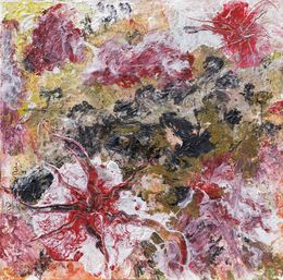 Peinture, Synapse - Abstraction texturée, Jouane