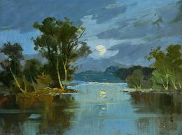 Painting, Peace and quiet in nature, Suprunchuk Yuriy