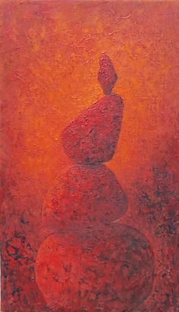 Gemälde, Équilibre illusoire 68, Françoise Utrel