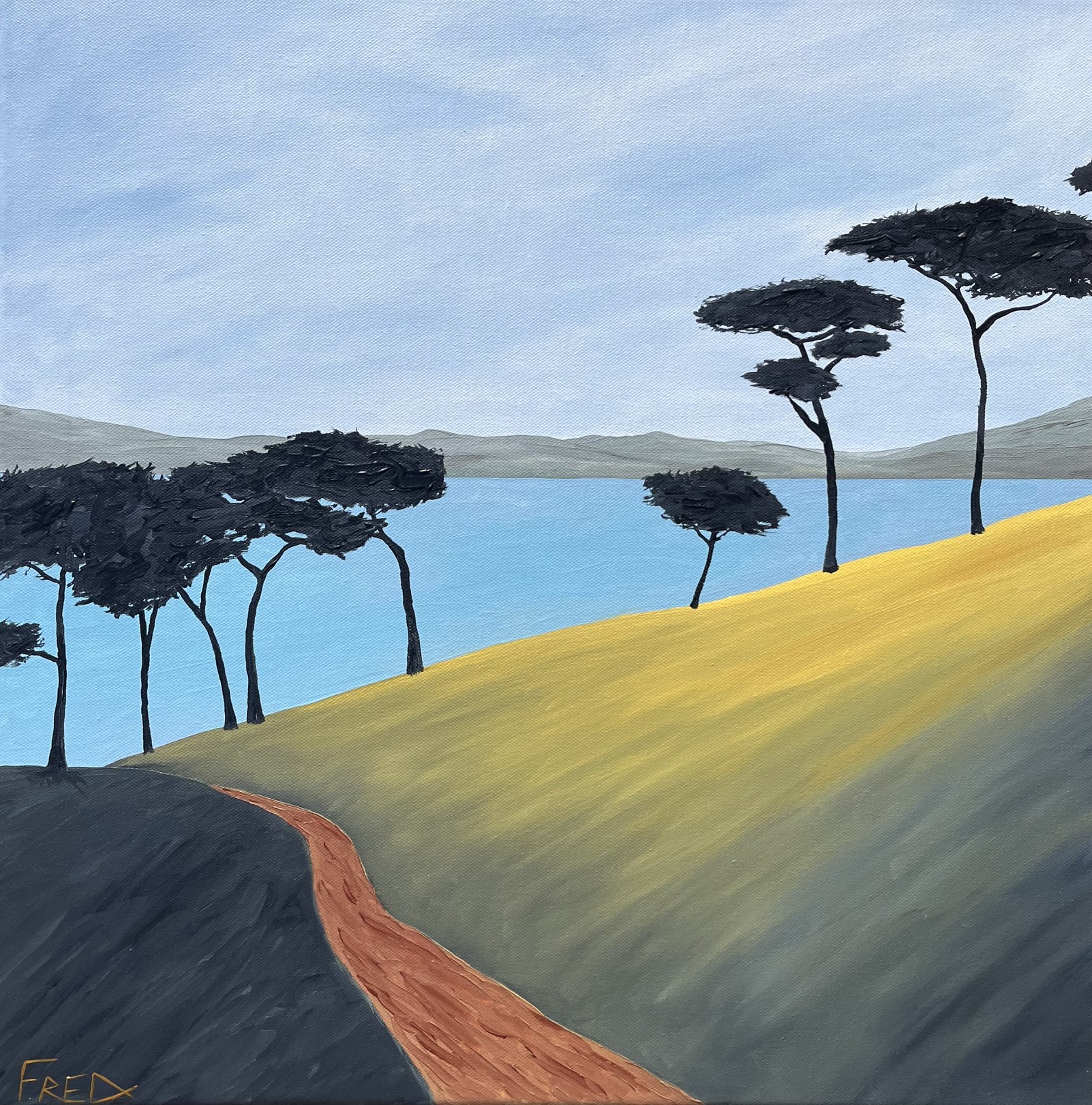 Frédéric Cadiou, Le sentier côtier Frédéric Cadiou, Le sentier côtier