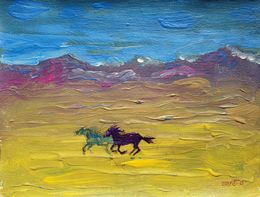 Painting, Run, Rakhmet Redzhepov (Ramzi)