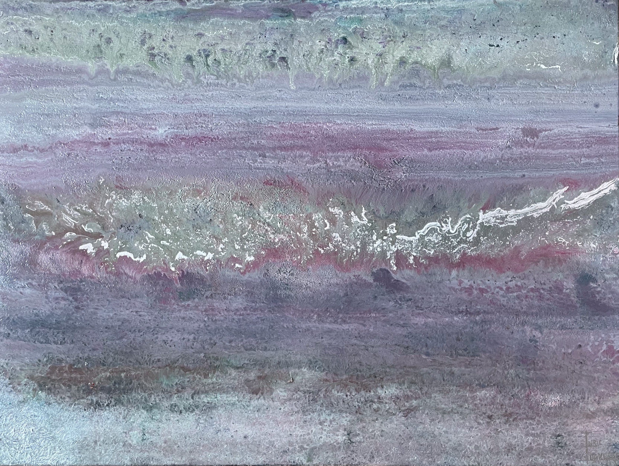 Enric Correa, Purple gray composition Enric Correa, Purple gray composition