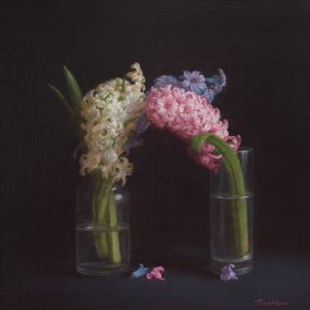 Gemälde, In an embrace, Irina Trushkova
