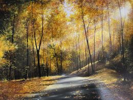Painting, Golden Silence, Sergey Miqayelyan