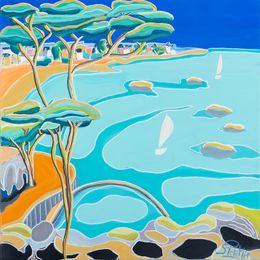 Gemälde, Dinard une belle journée, Sophie Petetin