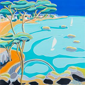 Painting, Dinard une belle journée, Sophie Petetin