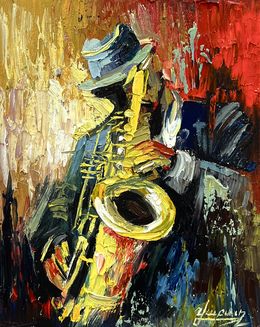 Painting, Midnight Jazz, Vahe Bagumyan