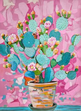 Painting, Cactus No 1, Alexandra Djokic