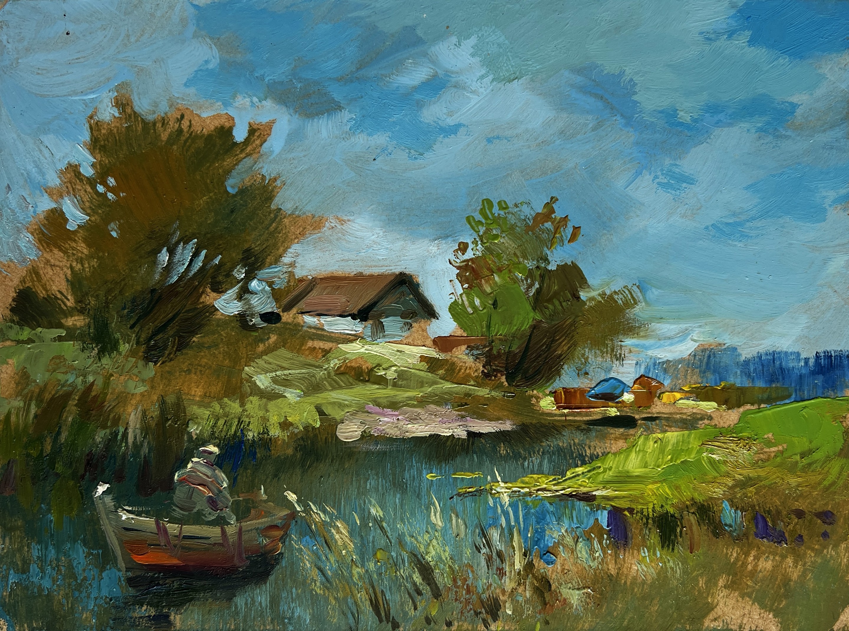 Suprunchuk Yuriy, I'm sailing home on a boat Suprunchuk Yuriy, I'm sailing home on a boat