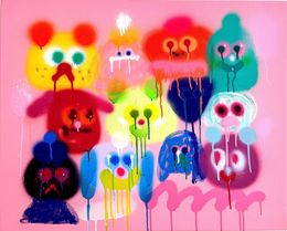 Painting, Genie, Jon Burgerman