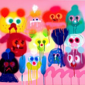 Painting, Genie, Jon Burgerman