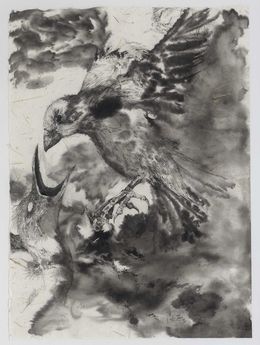 Zeichnungen, Le chêne à trois troncs n°22, Florian Song Nguyen