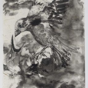 Zeichnungen, Le chêne à trois troncs n°22, Florian Song Nguyen