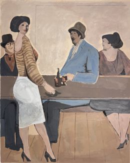 Print, The Bottle, David Schneuer