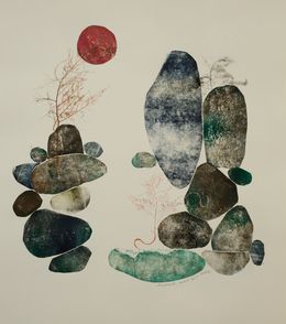 Édition, Traversée, Monotype, Véronique Duflot