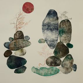Print, Traversée, Monotype, Véronique Duflot