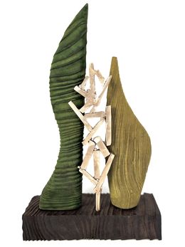 Sculpture, Color block #6, Anne Ghez