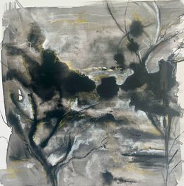 Painting, Aurora Nocturne, Elisa Bonotti