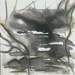 Painting, Reflected silence, Elisa Bonotti