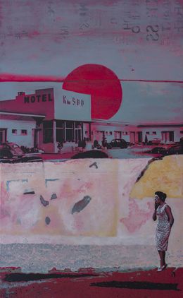 Painting, Motel 500, DB Waterman