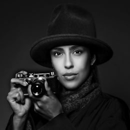 Photography, Andi with Leica M 3 and Yamamoto coat, Oliver Hadji