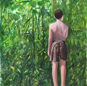 Painting, Lost in paradise, origin., Patrick Santoni