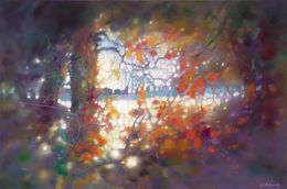 Painting, Winter Calling, Gill Bustamante