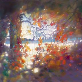 Gemälde, Winter Calling, Gill Bustamante