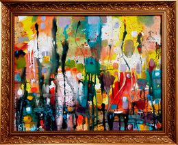 Painting, Just rainy-XCV, Stanislav Bojankov