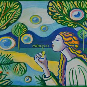 Peinture, Bubblesémoi 2, Isafara
