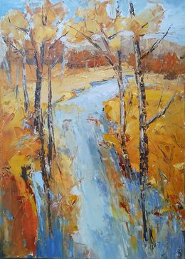 Painting, Eté indien, Milcheva Emilia