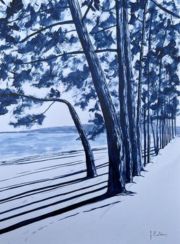 Painting, Plage du Cap Coz, Frédéric Cadiou