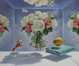 Peinture, Butterfly Morning Meditation, Igor Pron
