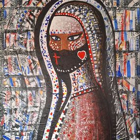 Peinture, African Queen, Kjell Fagerheim