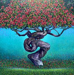 Peinture, The Tree in Wonderland, Marat Margarian