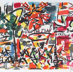Print, Edith PIAF, Gen Paul