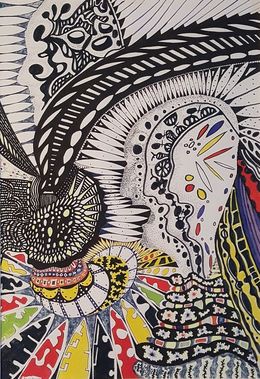 Peinture, Knock out , but get up again, Kjell Fagerheim
