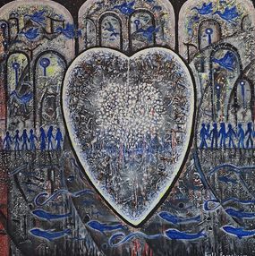 Peinture, The Heart, Kjell Fagerheim