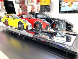 Sculpture, Porsche 911 Gulf, Fred Meurice