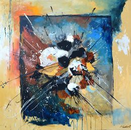 Painting, The soul of a Lion, Pol Ledent